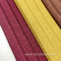 100% Polyester 190GSM Knit Stripe 8*2 Ribbed Fabric